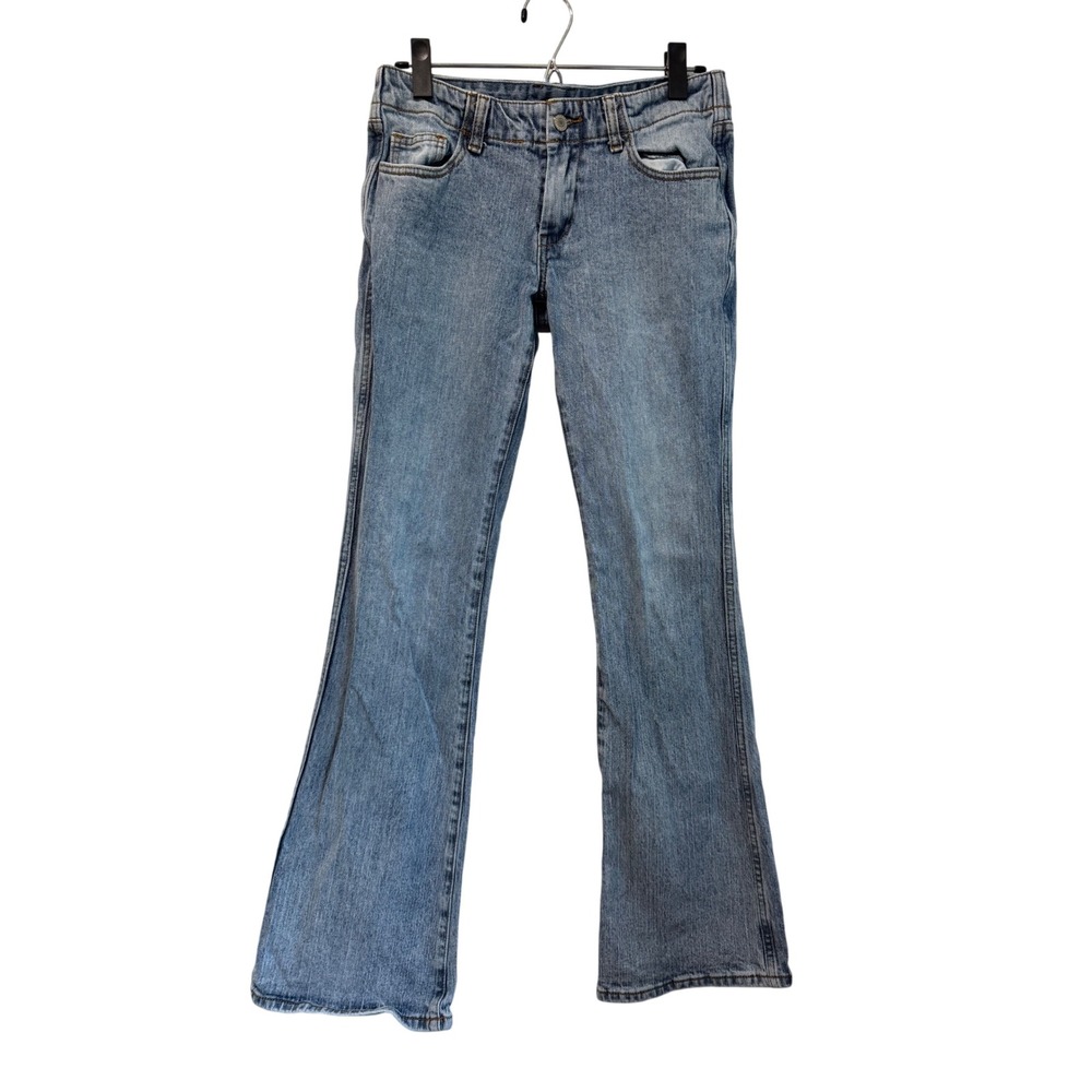 John Galt Brandy Melville Light Wash Flare Denim Jeans Small